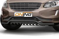 Frontschutzbügel breit Unterbodenschutz für Volvo XC60 2014-2017 schwarz 60mm Edelstahl mit Gutachten