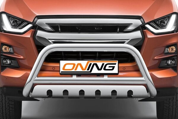 Frontschutzbügel mit Unterfahrschutz für Isuzu D-Max 3 2020-2024 70mm Gutachten