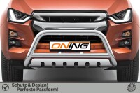 Frontschutzbügel mit Unterfahrschutz für Isuzu D-Max 3 2020-2024 70mm Gutachten