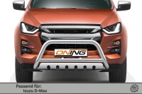 Frontschutzbügel mit Unterfahrschutz für Isuzu D-Max 3 2020-2024 70mm Gutachten