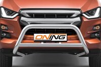 Frontschutzbügel mit Querstreben für Isuzu D-Max 3 2020-2024 70mm Gutachten