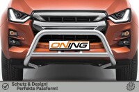 Frontschutzbügel mit Querstreben für Isuzu D-Max 3 2020-2024 70mm Gutachten