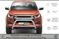 Frontschutzbügel mit Querstreben für Isuzu D-Max 3 2020-2024 70mm Gutachten