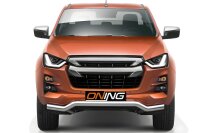 Frontschutzbügel breit für Isuzu D-Max 3 2020-2024 60mm Gutachten Edelstahl
