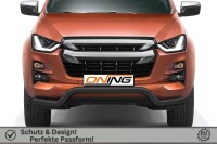 Frontschutzbügel breit für Isuzu D-Max 3 2020-2024 schwarz 70mm Edelstahl mit Gutachten
