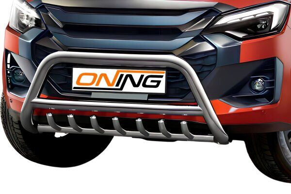 Frontschutzbügel mit Unterfahrschutz für Isuzu D-Max 3 2024- 70mm Gutachten
