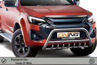Frontschutzbügel mit Unterfahrschutz für Isuzu D-Max 3 2024- 70mm Gutachten