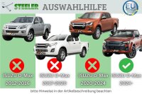 Frontschutzbügel mit Unterfahrschutz für Isuzu D-Max 3 2024- 70mm Gutachten