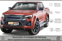 Frontschutzbügel mit Unterfahrschutz für Isuzu D-Max 3 2024- schwarz 70mm Edelstahl mit Gutachten