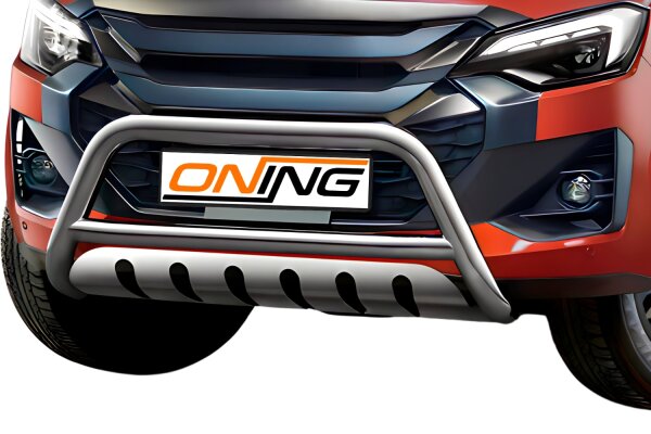 Frontschutzbügel mit Unterfahrschutz für Isuzu D-Max 3 2024- 70mm Gutachten