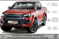Frontschutzbügel mit Querstreben für Isuzu D-Max 3 2024- schwarz 70mm Edelstahl mit Gutachten