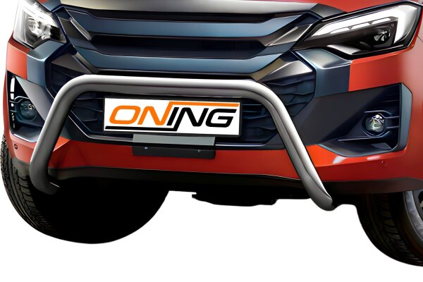 Frontschutzbügel für Isuzu D-Max 3 2024- 70mm Gutachten Edelstahl