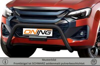 Frontschutzbügel für Isuzu D-Max 3 2024- schwarz 70mm Edelstahl mit Gutachten