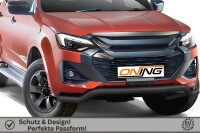 Frontschutzbügel breit für Isuzu D-Max 3 2024- schwarz 70mm Edelstahl Gutachten