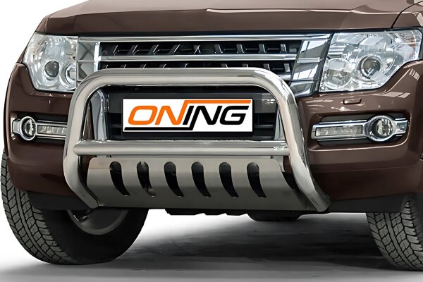 Frontbügel Unterfahrschutz für Mitsubishi Pajero V80 2015- 70mm Gutachten