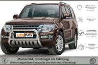 Frontbügel Unterfahrschutz für Mitsubishi Pajero V80 2015- 70mm Gutachten