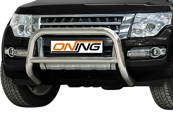 Frontbügel mit Querstreben für Mitsubishi Pajero V80 2015- 70mm Gutachten