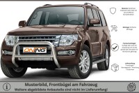 Frontbügel mit Querstreben für Mitsubishi Pajero V80 2015- 70mm Gutachten