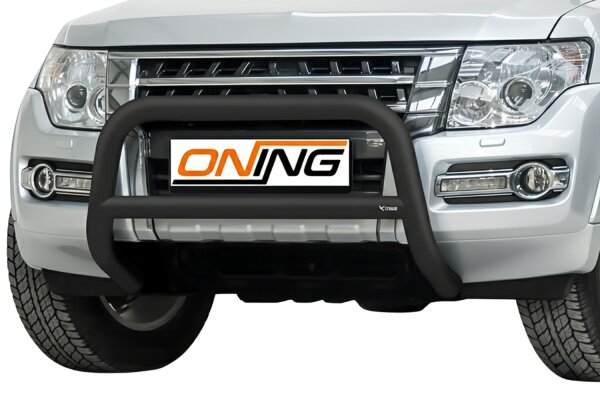 Frontbügel mit Querstreben für Mitsubishi Pajero V80 2015- SCHWARZ 70mm