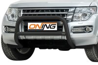 Frontbügel mit Querstreben für Mitsubishi Pajero V80 2015- SCHWARZ 70mm