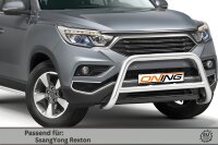Frontschutzbügel mit Querstreben für SsangYong Rexton 2018-2021 70mm Gutachten