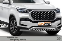 Frontschutzbügel breit Unterbodenschutz für SsangYong Rexton 2021- 70mm Gutachten breit