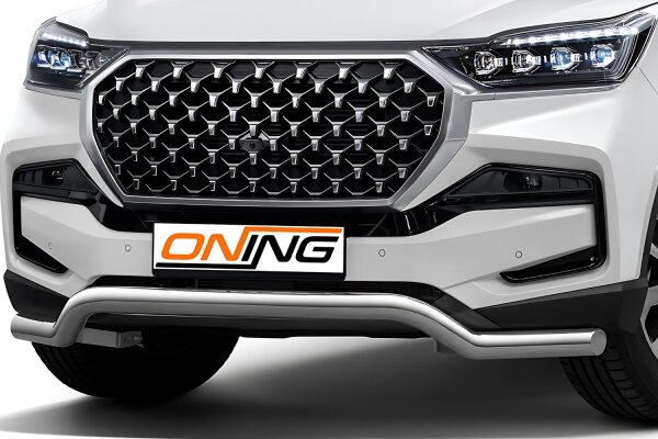 Frontschutzbügel breit für SsangYong Rexton 2021- 70mm Gutachten breit