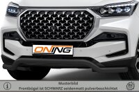 Frontschutzbügel breit für SsangYong Rexton 2021- schwarz 70mm Edelstahl mit Gutachten breit