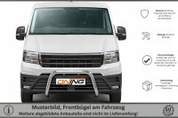 Frontbügel für VW Crafter SY SZ 2016- 70mm Frontschutzbügel Gutachten Edelstahl