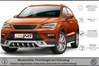Frontbügel mit Unterfahrschutz für Seat Ateca 2016-2020 60mm breit Edelstahl Gutachten