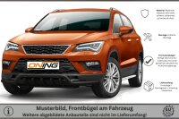 Frontbügel mit Unterfahrschutz für Seat Ateca 2016-2020 SCHWARZ 60mm breit Gutachten