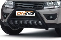 Frontbügel Unterbodenschutz für Suzuki Grand Vitara JT 2012-2014 SCHWARZ 60mm Gutachten