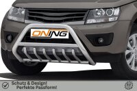 Frontbügel mit Unterbodenschutz für Suzuki Grand Vitara JT 2012-2014 60mm Gutachten