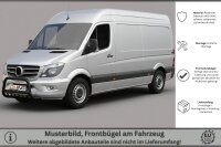 Frontbügel Unterbodenschutz für Mercedes Sprinter W906 13-18 SCHWARZ 70mm Gutachten