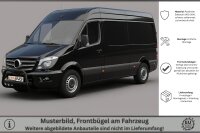 Frontbügel Unterbodenschutz für Mercedes Sprinter W906 13-18 SCHWARZ 70mm Gutachten