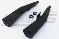 Auspuff paar "Master" schwarz für KAWASAKI...