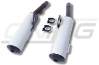 MARVING Auspuff "Master" schwarz lackiert +...