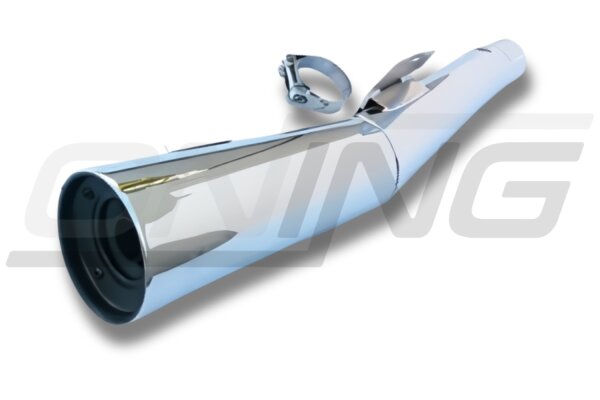 MARVING Auspuff "Master" verchromt für KAWASAKI Z 1000 I R Z1F Z1R