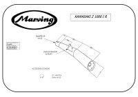 MARVING Auspuff "Master" verchromt für...