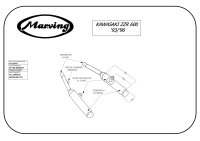 MARVING Auspuff "Master" schwarz lackiert +...