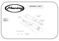 MARVING Auspuff "Master" verchromt für Kawasaki Z 1000 J KZT00J