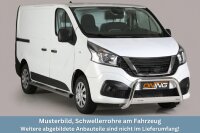 Schwellerrohre mit Tritt für NISSAN NV300 Bj. 2017-...