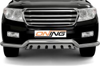 Frontschutzbügel breit Unterbodenschutz für Toyota Land Cruiser V8 J20 2007-2012 76mm Gutachten