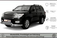 Frontschutzbügel breit Unterbodenschutz für Toyota Land Cruiser V8 J20 2007-2012 76mm Gutachten