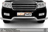 Frontschutzbügel breit für Toyota Land Cruiser V8 J20 2007-2012 76mm Gutachten