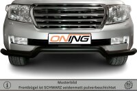 Frontschutzbügel breit für Toyota Land Cruiser V8 J20 2007-2012 schwarz 76mm Edelstahl mit Gutachten