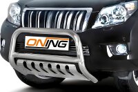 Frontbügel mit Unterfahrschutz für Toyota Land Cruiser J15 2010-2013 70mm Gutachten