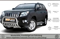 Frontbügel mit Unterfahrschutz für Toyota Land Cruiser J15 2010-2013 70mm Gutachten