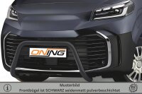 Frontbügel für Toyota Proace 2024- SCHWARZ 60mm Frontschutzbügel Gutachten