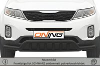 Frontbügel mit Unterfahrschutz für KIA Sorento II 2012-2014 SCHWARZ 70mm breit